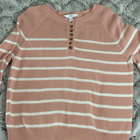 Time and True- lightweight striped sweater - Picture 3 of 4